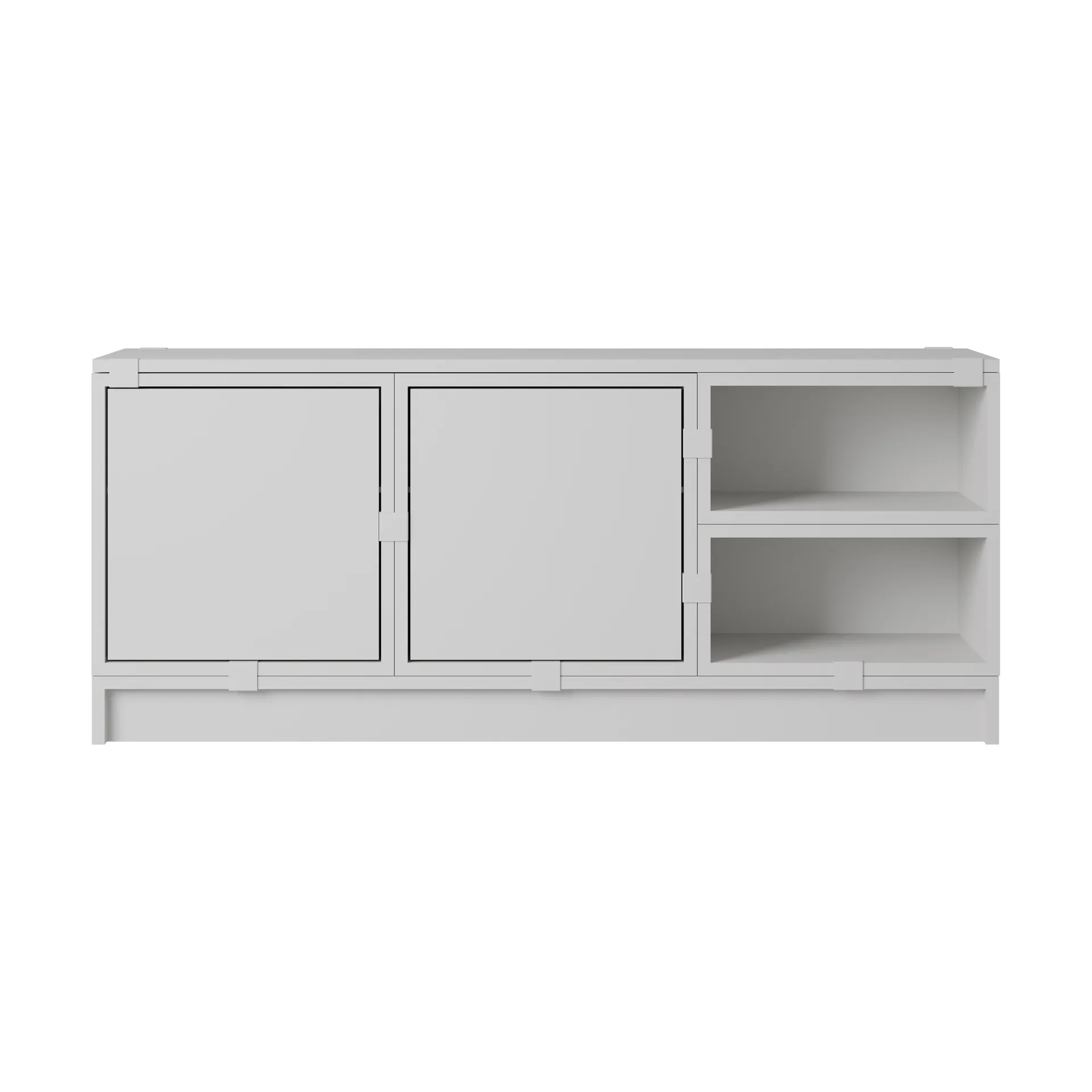 Stacked förvaringssystem hall konfiguration 2, Grey Muuto
