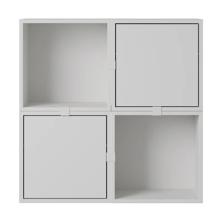 Stacked förvaringssystem hall konfiguration 4 - Grey - Muuto