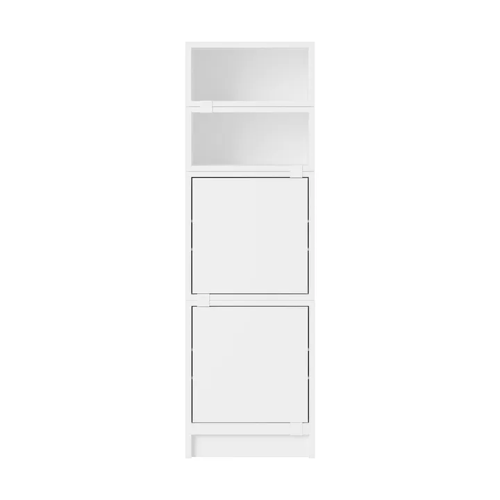 Stacked förvaringssystem kontor konfiguration 4 - White - Muuto
