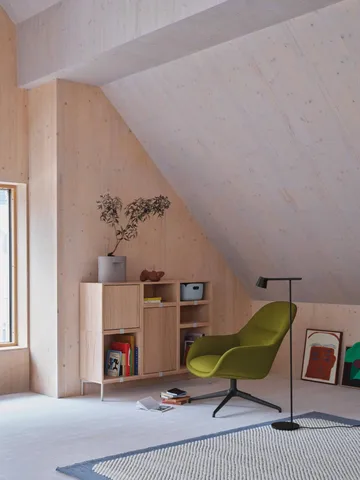 Stacked förvaringssystem large - Oak - Muuto