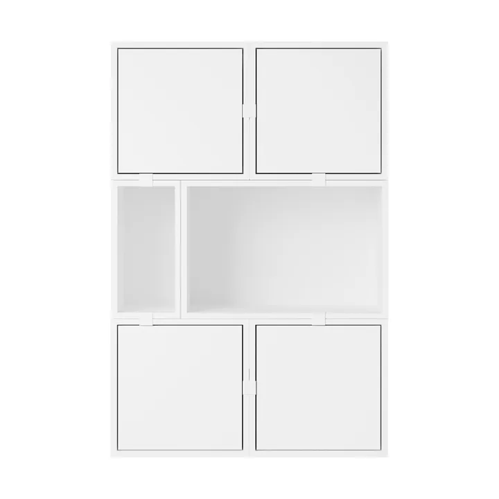 Stacked förvaringssystem sideboard konfiguration 4 - White - Muuto
