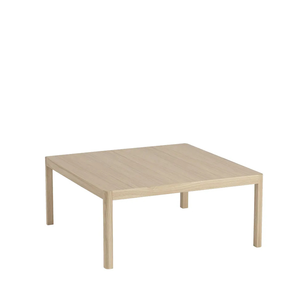 Workshop soffbord, Oak 86x86 cm Muuto