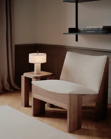 Margin portabel bordslampa - Beige - New Works