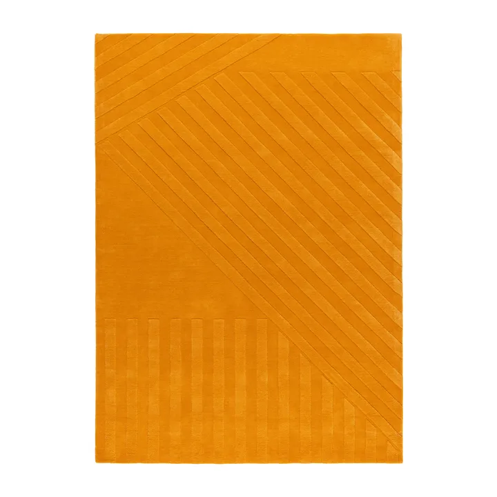 Levels Stripes ullmatta - Gul, 200x300 cm - NJRD