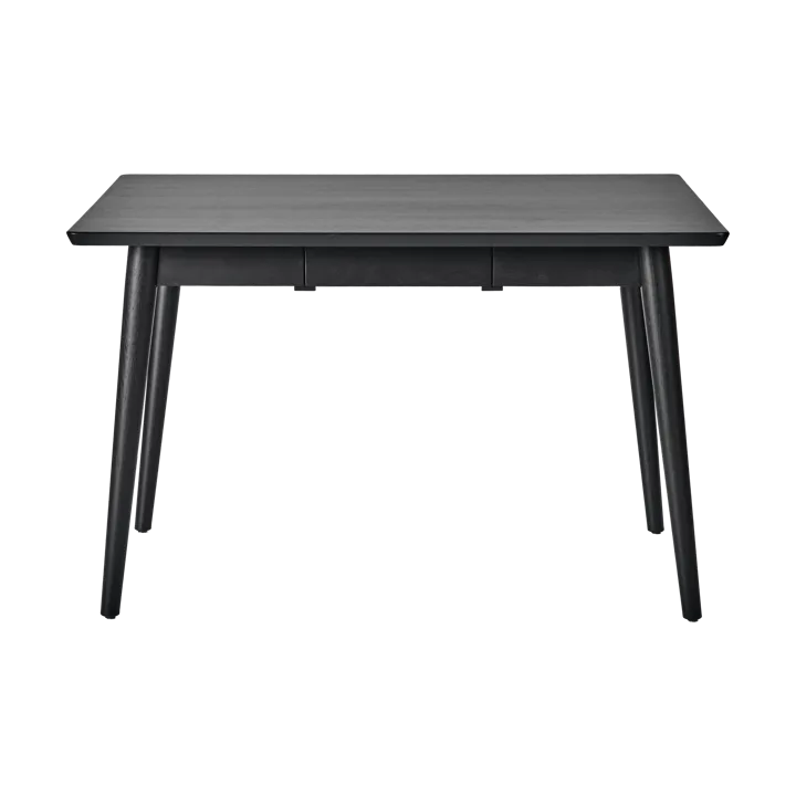 VIOR matbord 90x120 cm - Svartlackad ek - NJRD