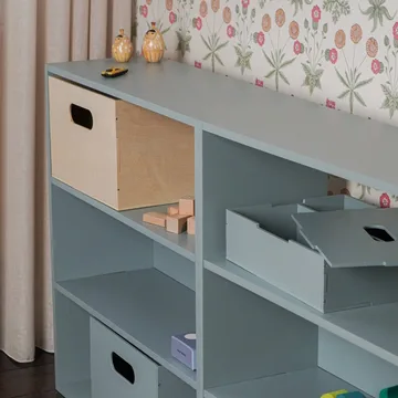 Kiddo Shelving barnhylla - Olivgrön - Nofred