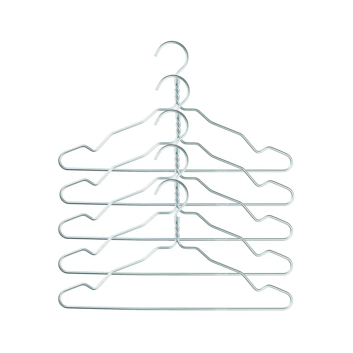 Alu galge 5-pack - silver - Nomess Copenhagen