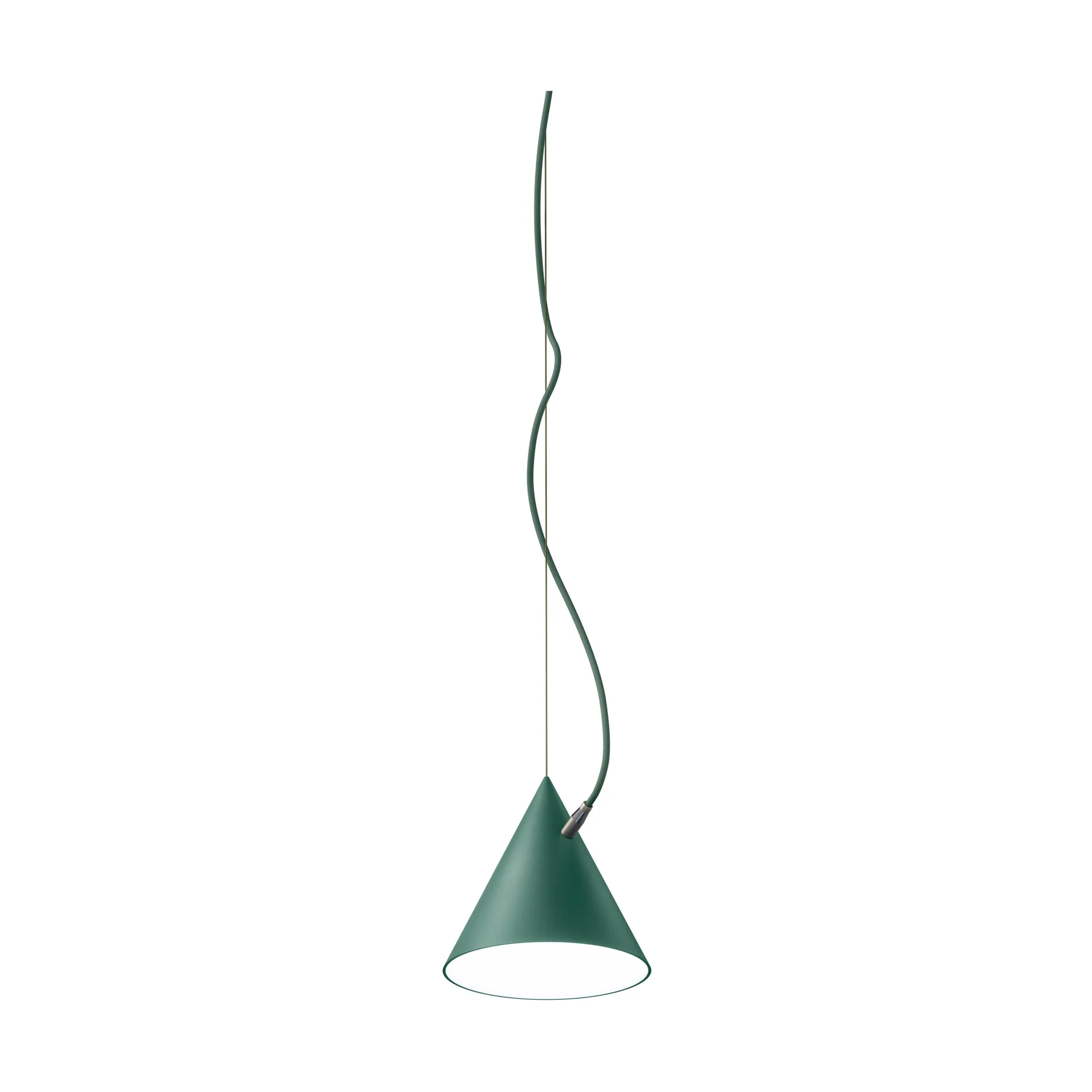 Castor pendel 20 cm, British racing green-mörkgrön-mässing Noon