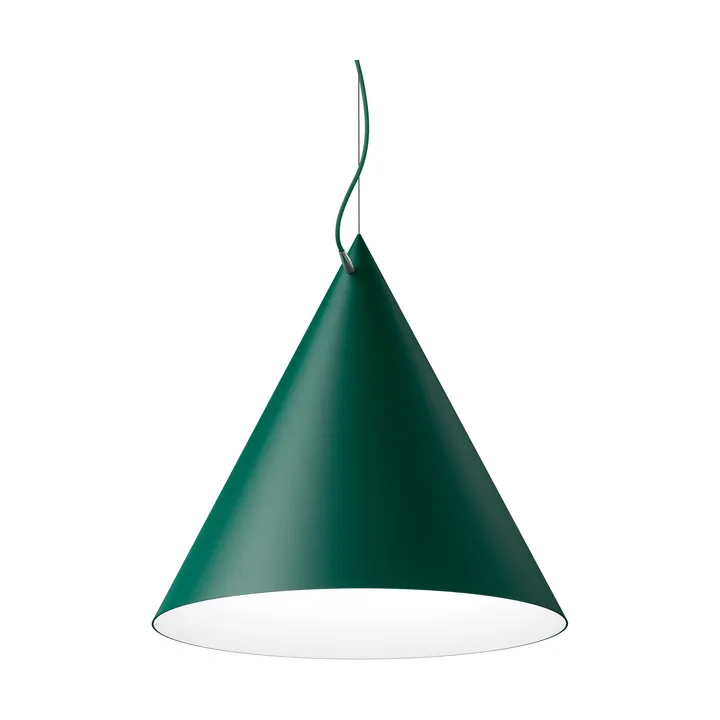 Castor pendel 60 cm - British racing green-mörkgrön-mässing - Noon