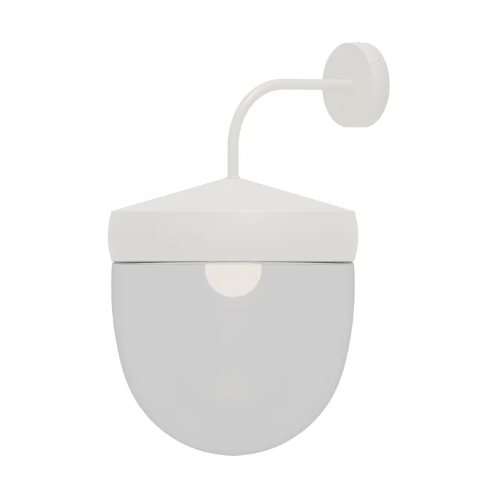 Pan vägglampa klar 30 cm - Vit - Noon