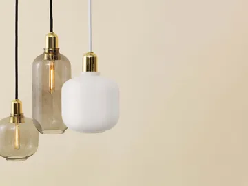Amp lampa stor - Smoke-mässing - Normann Copenhagen