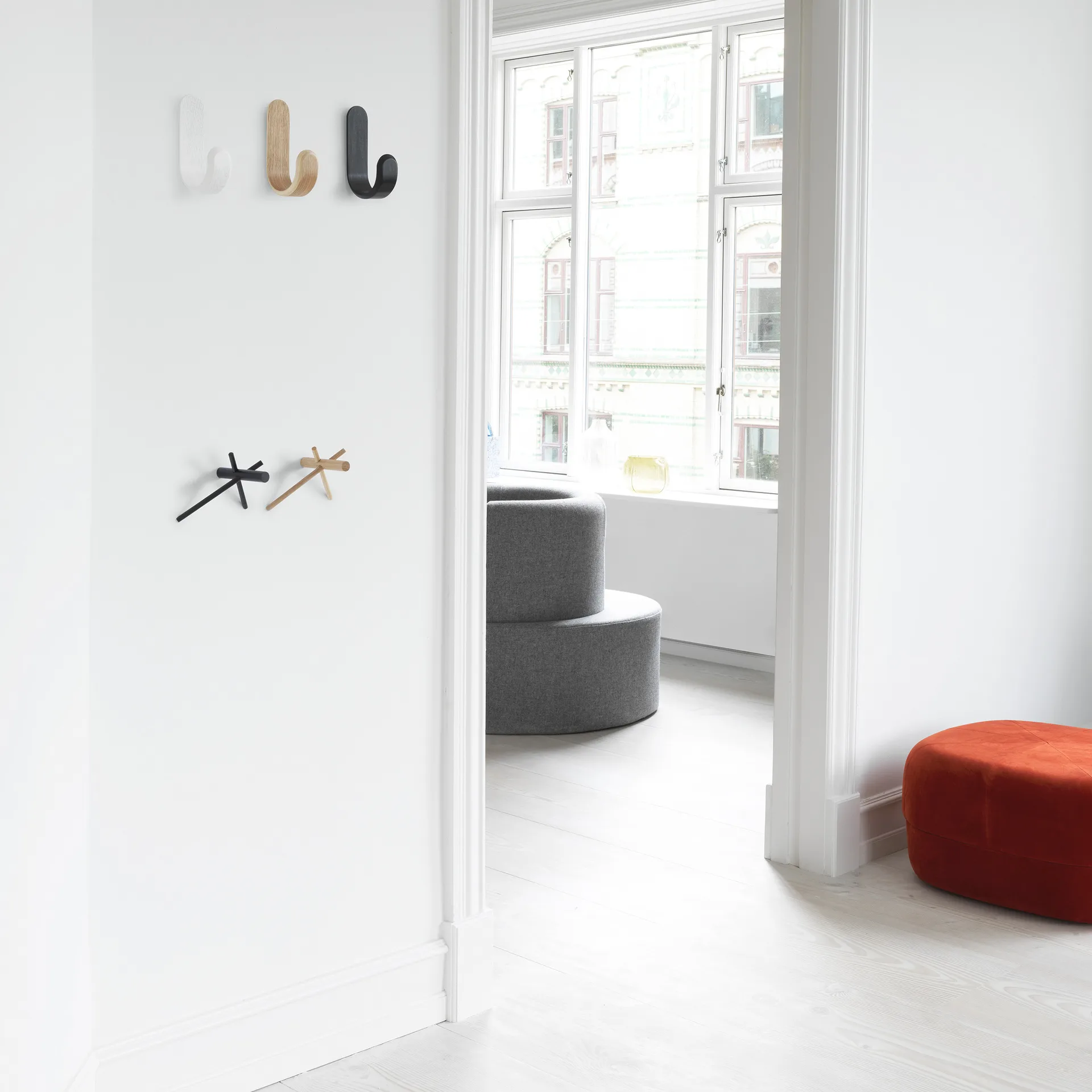 Curve krok, svart Normann Copenhagen