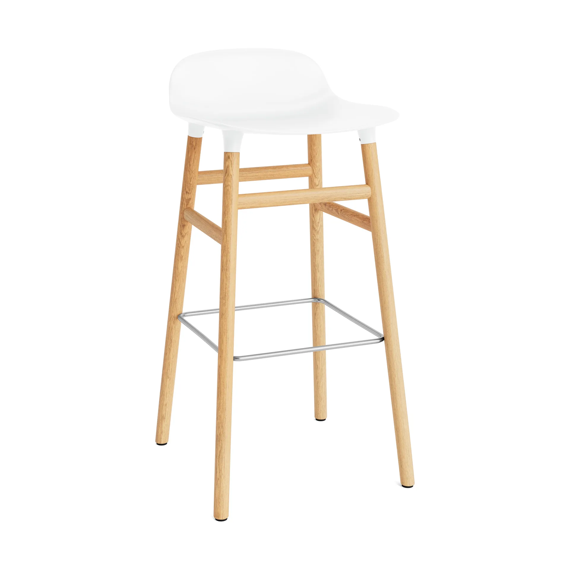 Form barstol ekben 75 cm, vit Normann Copenhagen