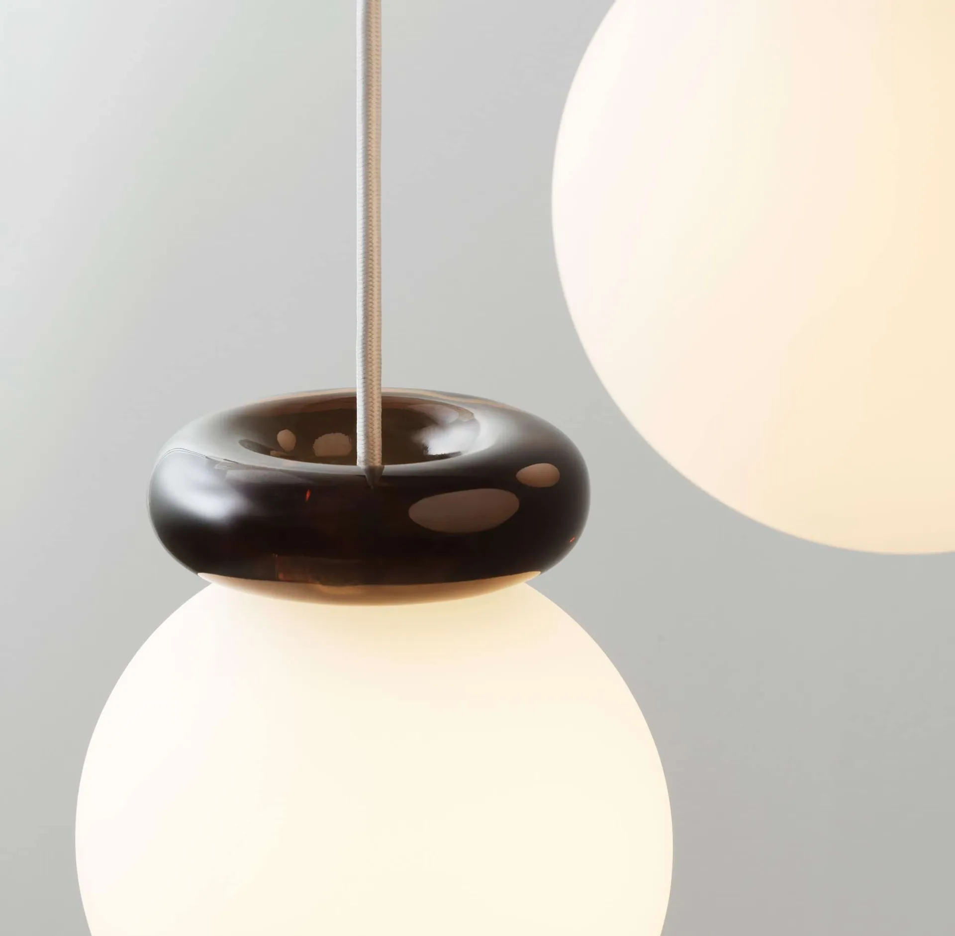 Hinx pendel, Dark brown, Ø15x18 cm Normann Copenhagen
