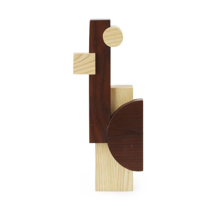 Join skulptur small - Ask-karboniserad ask - Normann Copenhagen