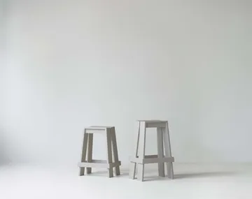 Let barpall 65 cm - Light Grey - Normann Copenhagen