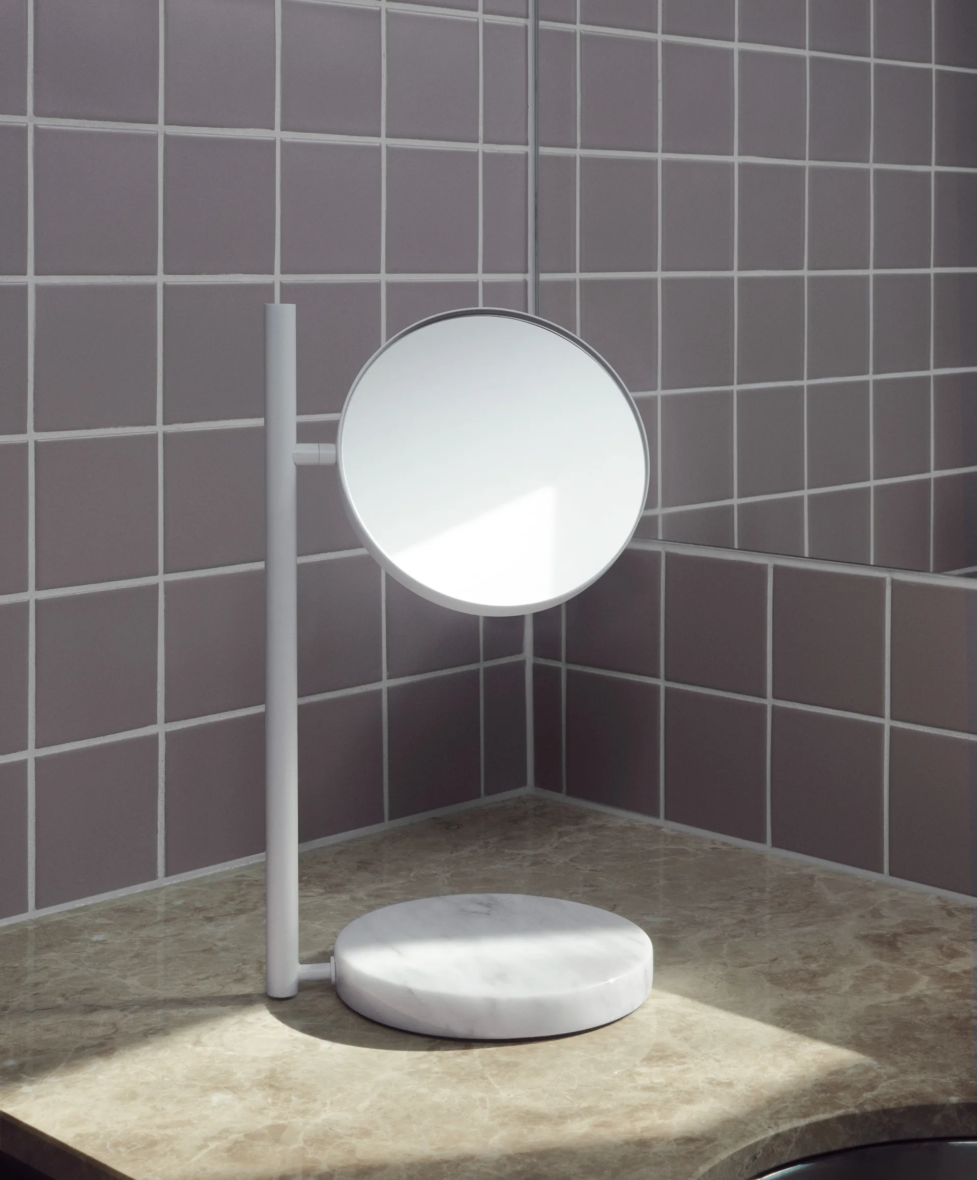 Pose bordsspegel dubbelsidig, Vit Normann Copenhagen