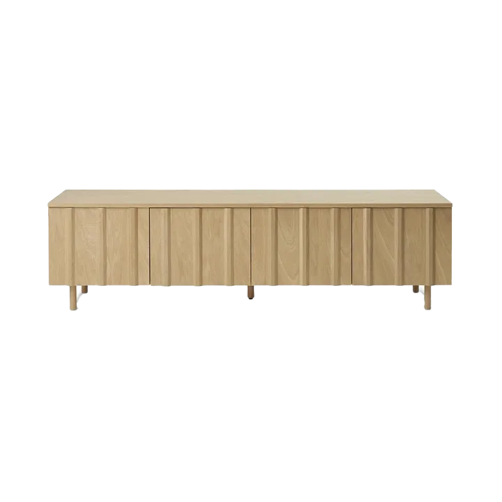 Rib sideboard låg - Oak - Normann Copenhagen