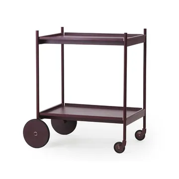 Rul serveringsvagn - Vinröd - Normann Copenhagen