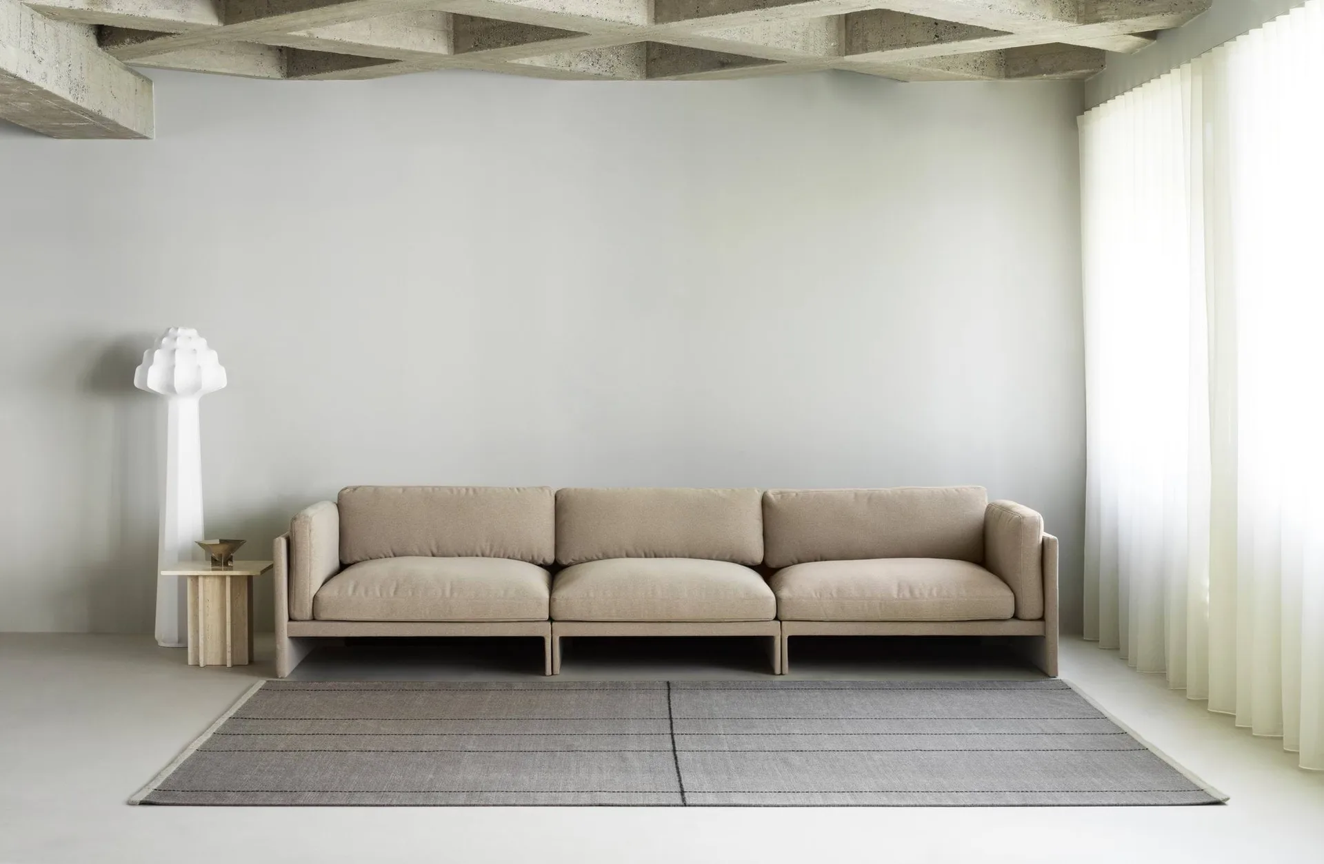 Seam gångmatta 80x250 cm, Blue tones, 80x250 cm Normann Copenhagen