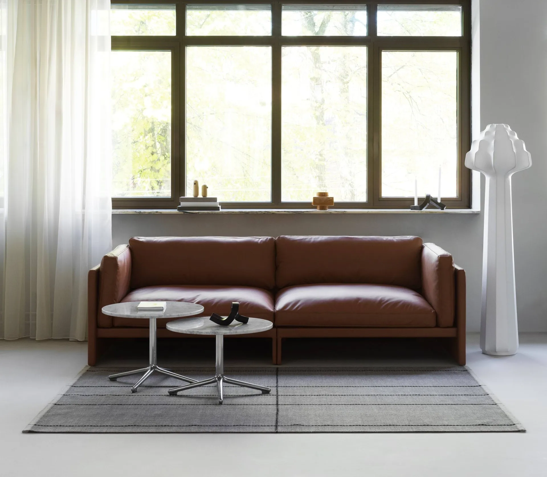 Seam matta, Blue tones, 200x300 cm Normann Copenhagen