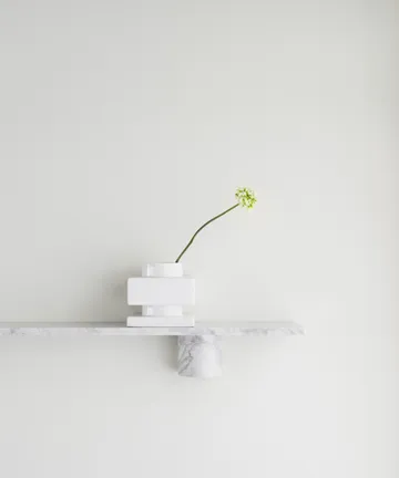 Sten Shelf hylla 120 cm - White marble - Normann Copenhagen