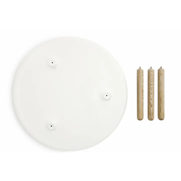 Tablo bord vit-ask - liten - Normann Copenhagen