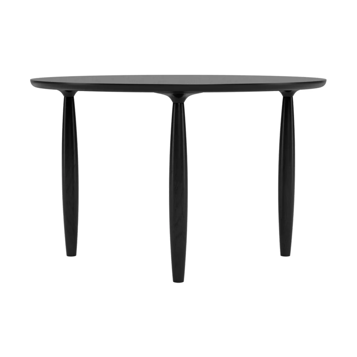 Oku matbord, Black oak, Ø120 cm NORR11