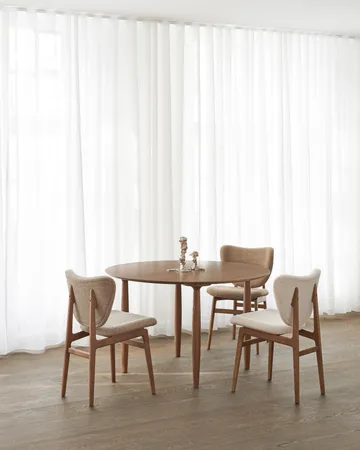 Oku matbord - Natural oak, Ø120 cm - NORR11
