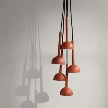 Blush taklampa - Rost - Northern