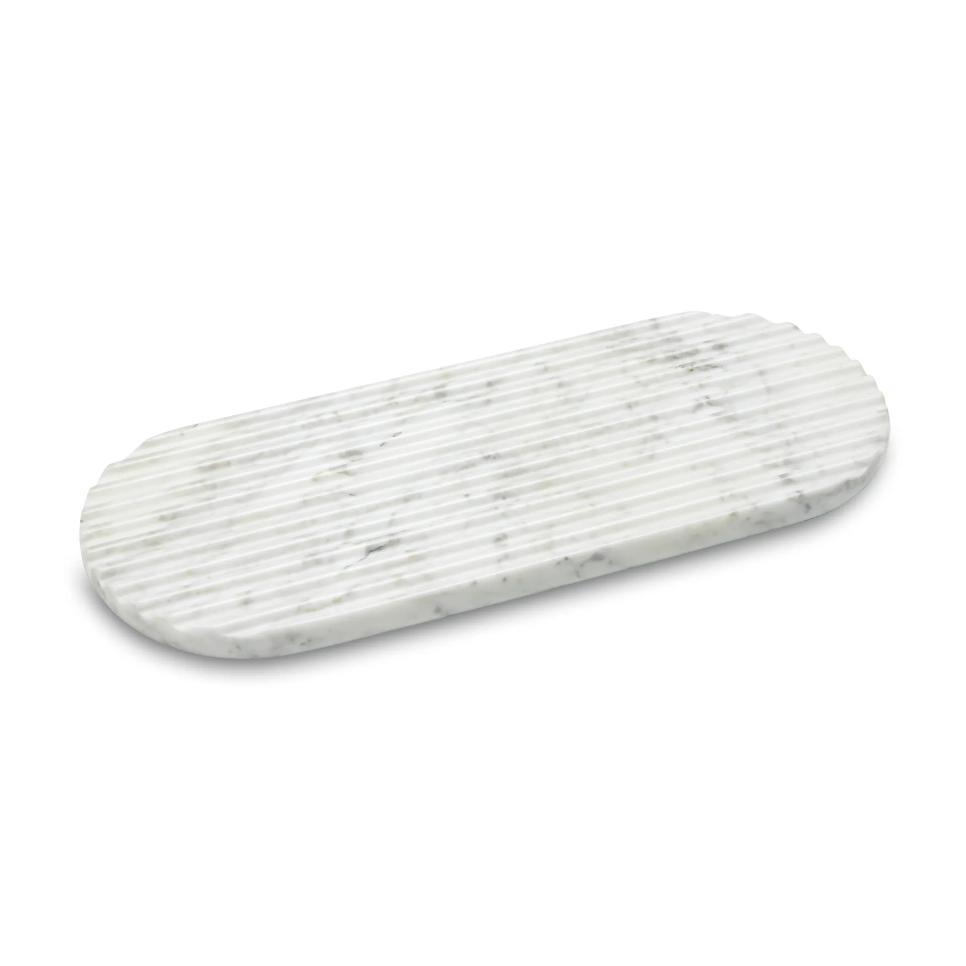 Podium bricka 40 cm, Mixed white marble Northern