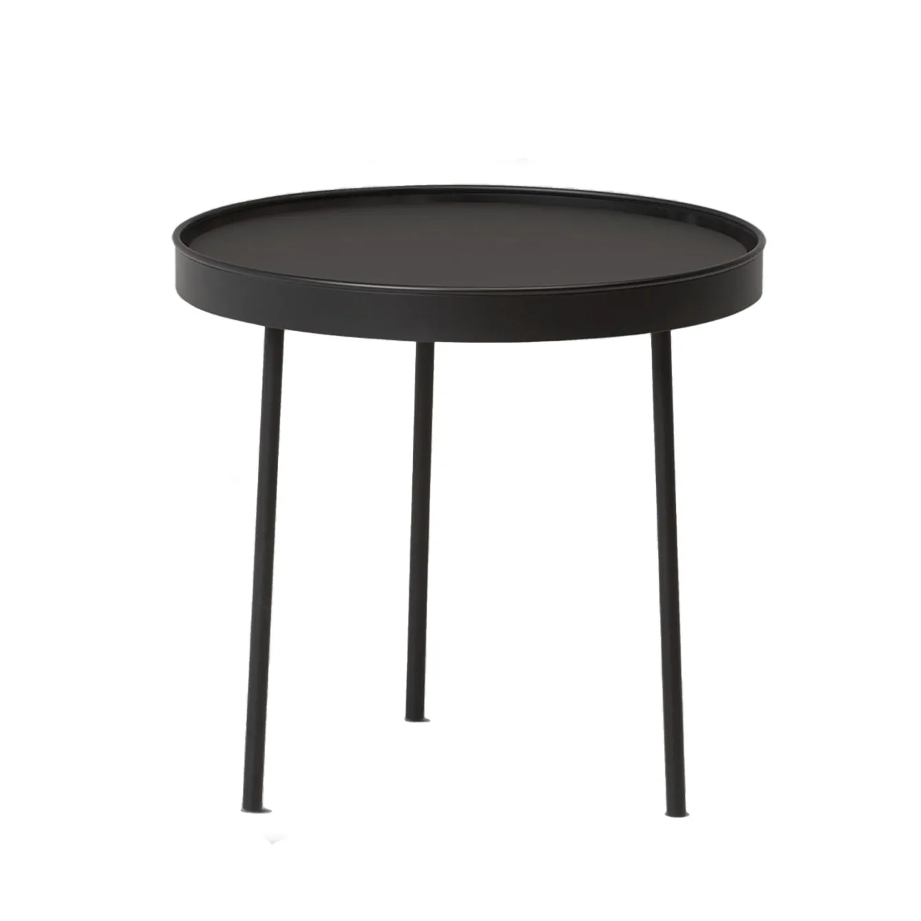 Stilk soffbord svart medium Ø44 cm H:42 cm Northern