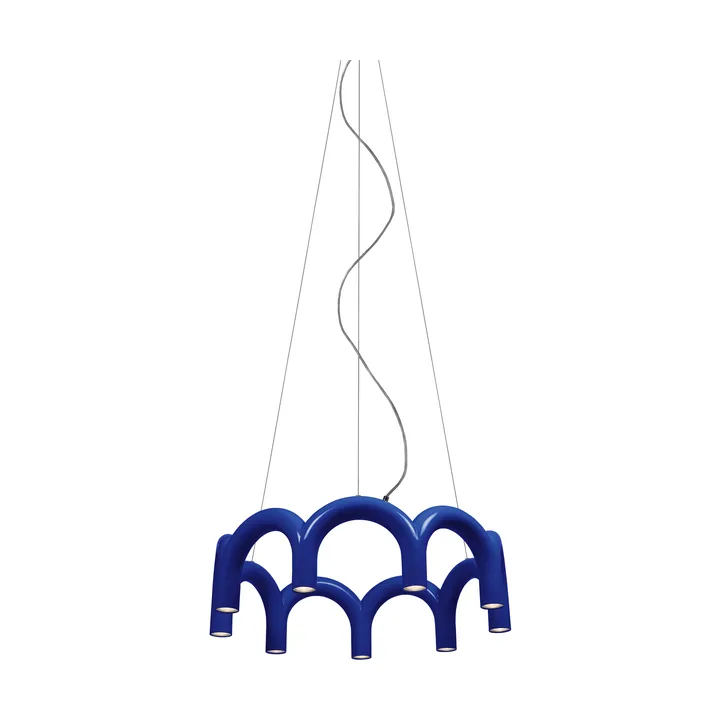 Arch circle pendel - Blue, Ø76 cm - Oblure