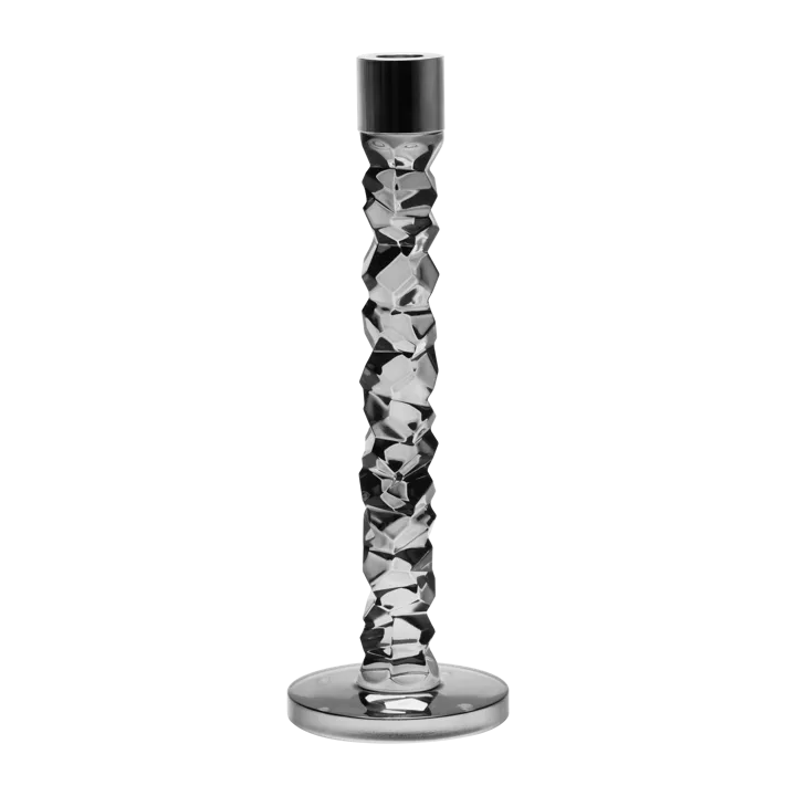 Carat ljusstake antracit - 297 mm - Orrefors