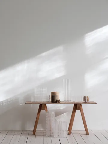 Cut in number vas 20 cm - Ränder - Orrefors