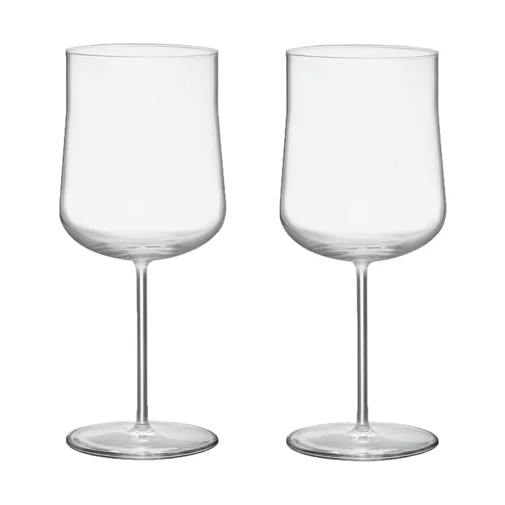 Informal glas på fot 60 cl 2-pack - Klar - Orrefors
