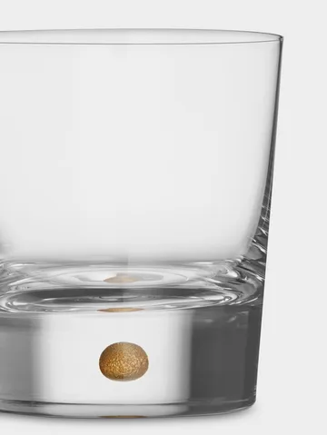 Intermezzo double old fashioned 40 cl 2-pack - Guld - Orrefors