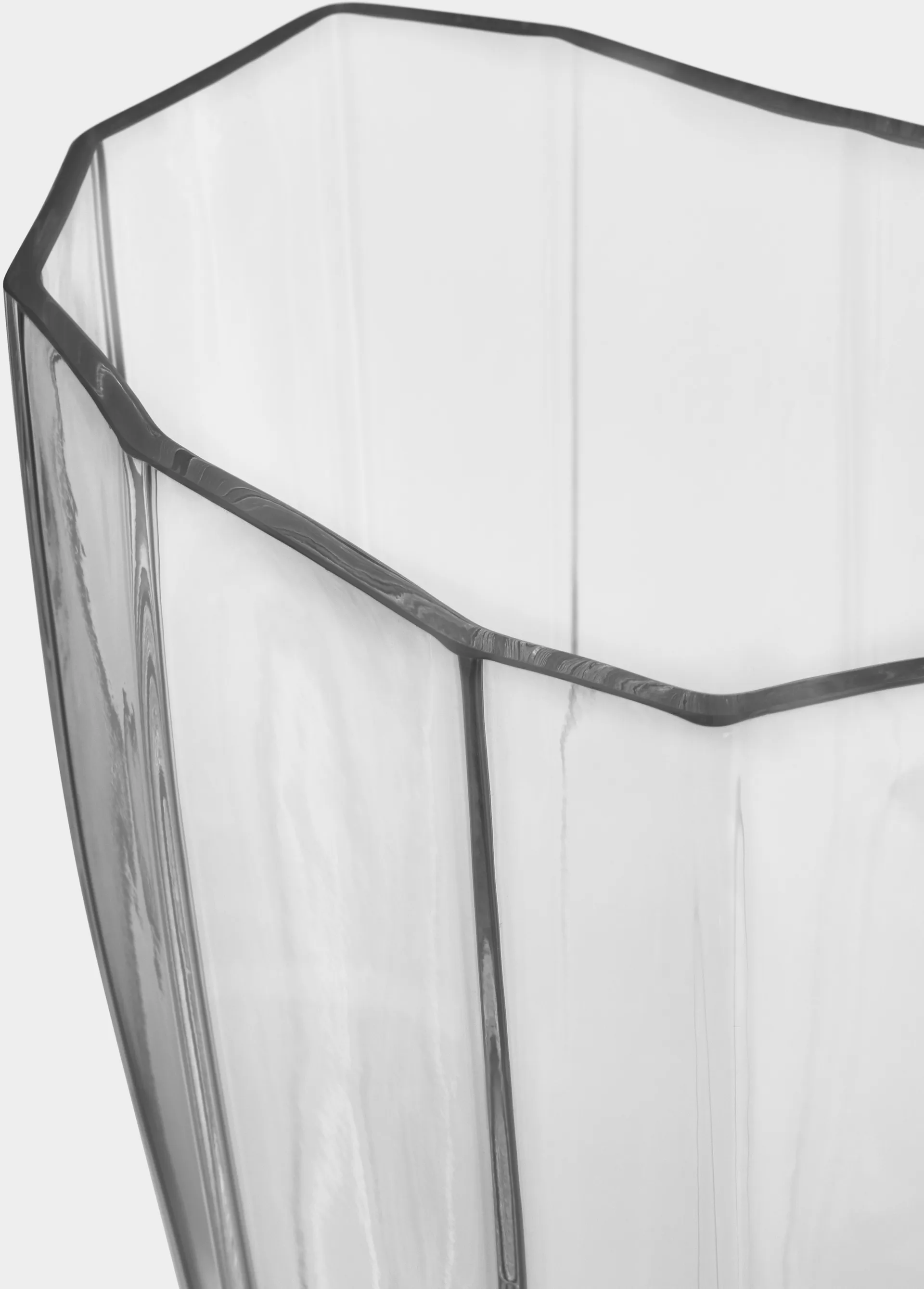 Reed vas 30 cm, Klar Orrefors