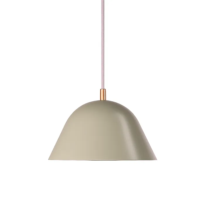 Streck pendel large 19x36 cm - Varmgrå RAL 7032 - Örsjö Belysning