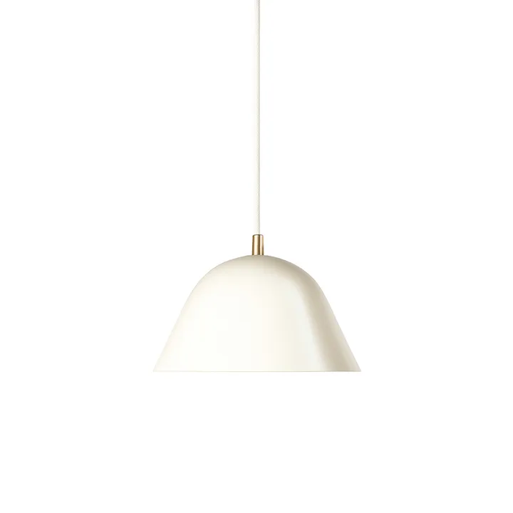 Streck pendel large 19x36 cm - Vit RAL 9016 - Örsjö Belysning