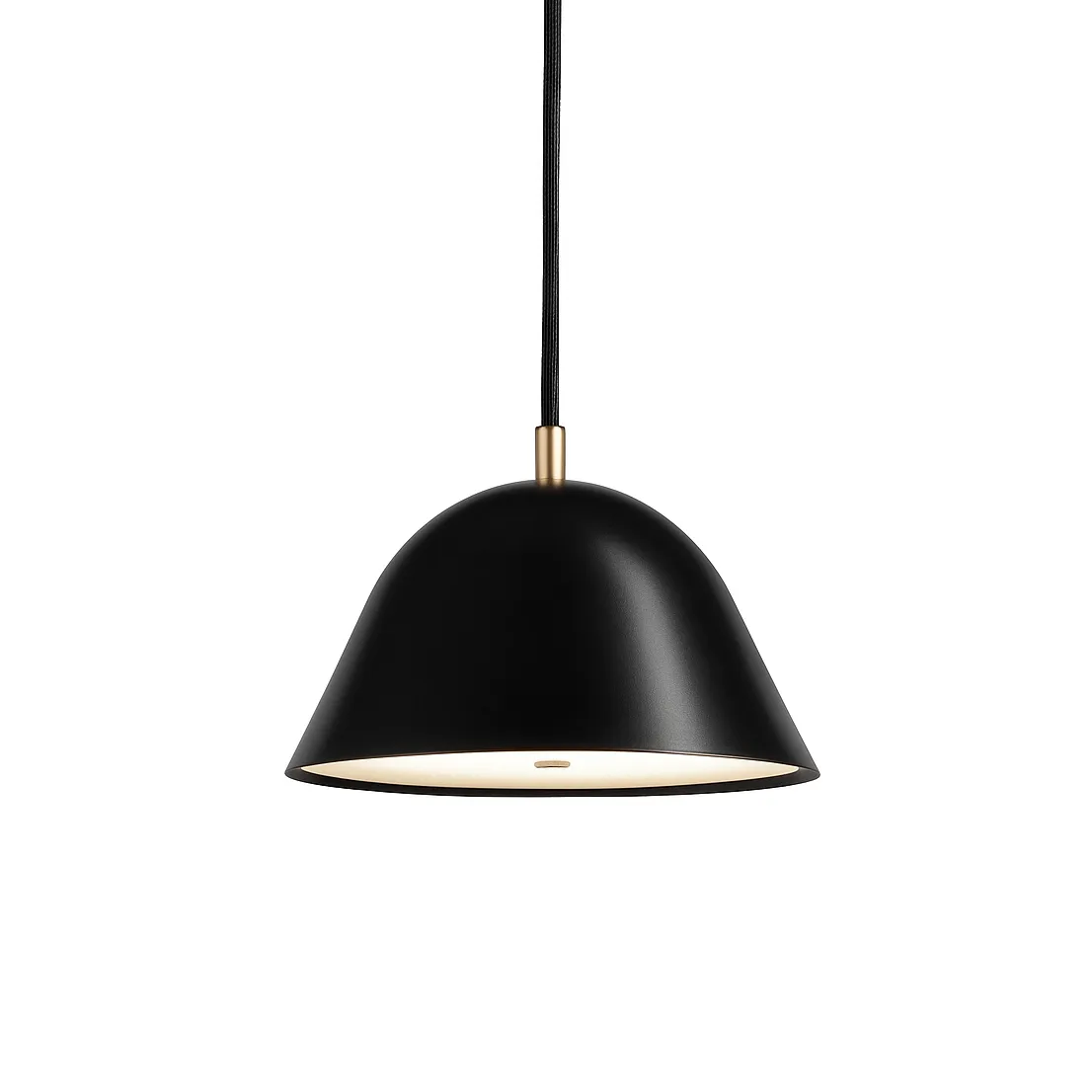 Streck pendel small 11x21 cm, Svart RAL 9005 Örsjö Belysning