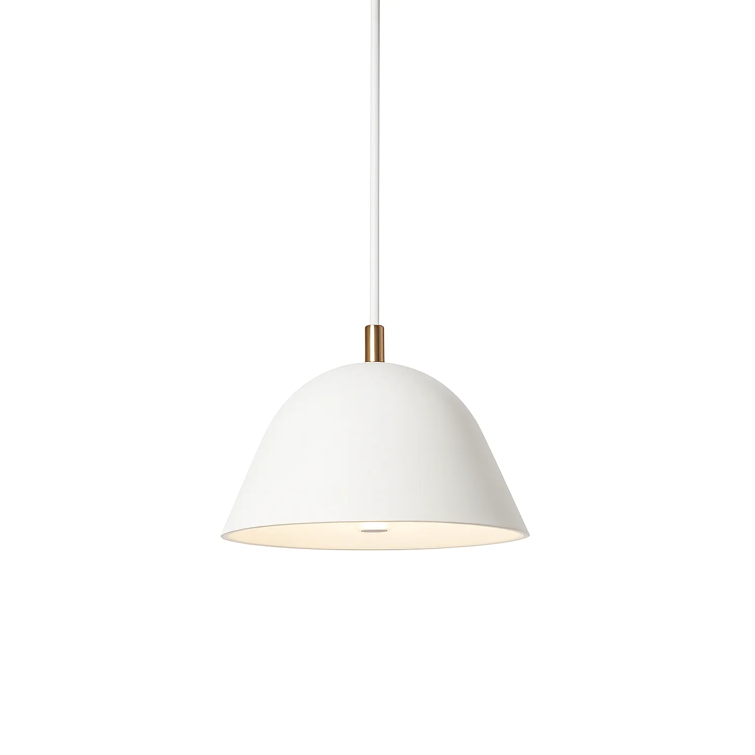 Streck pendel small 11x21 cm, Vit RAL 9016 Örsjö Belysning
