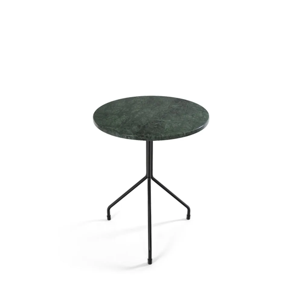 All For One sidobord, Green Indio-black, Ø50 cm OX Denmarq