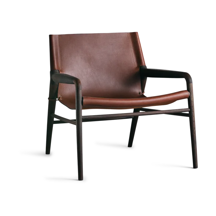Rama Chair fåtölj rökt ek - Cognac - OX Denmarq