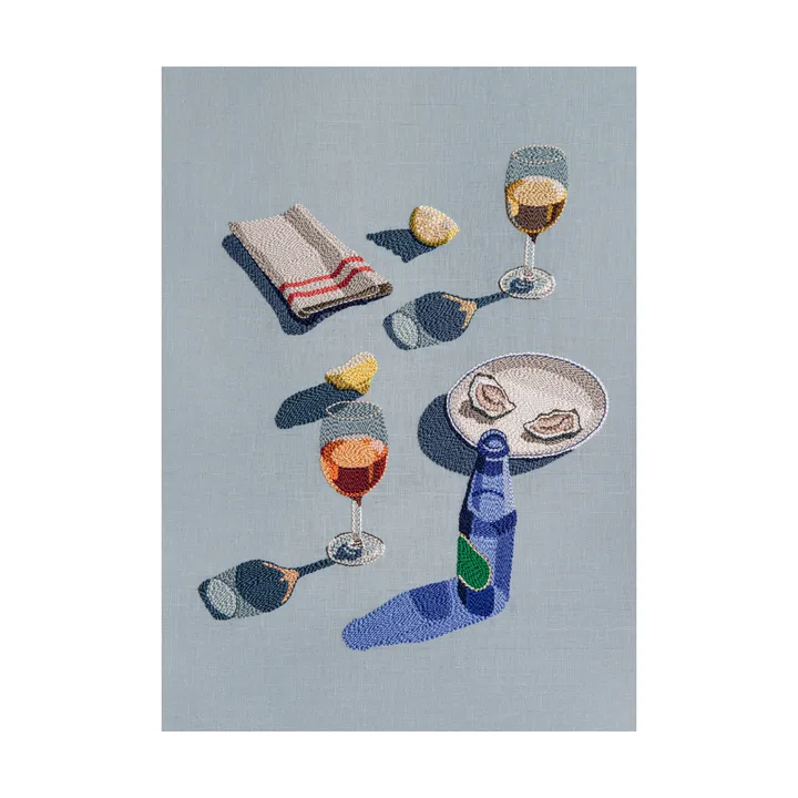 The World is your Oyster  poster - 30x40 cm - Paper Collective