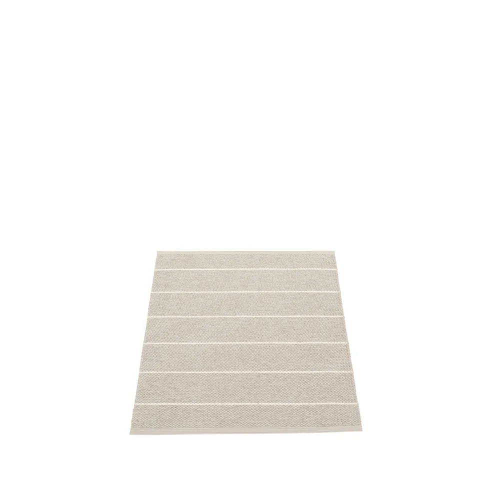Carl badrumsmatta, linen/beige, 70x90 cm Pappelina