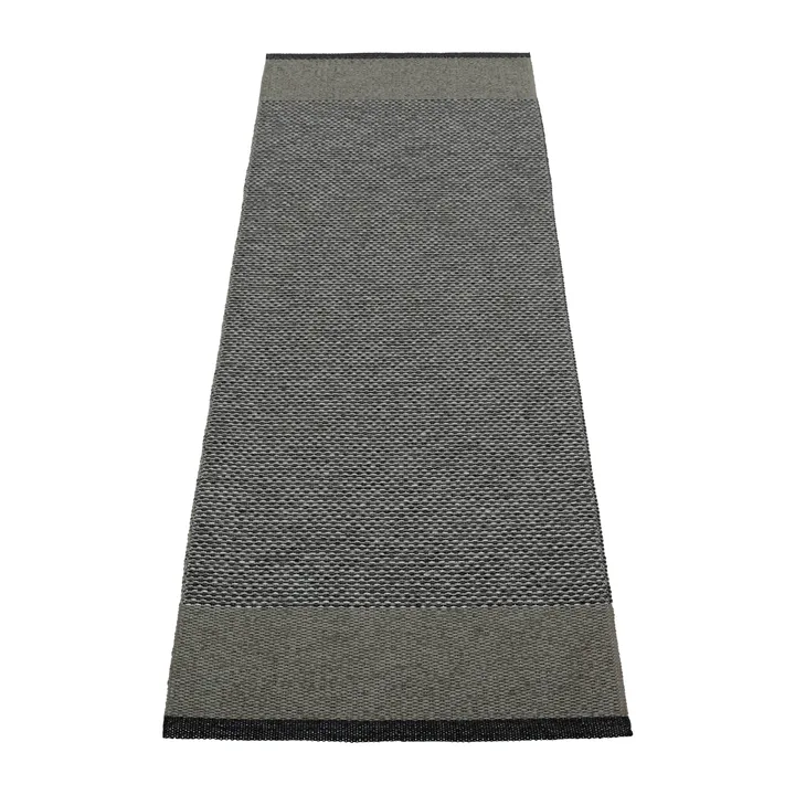 Edit plastmatta 85x260 cm - Black - Pappelina