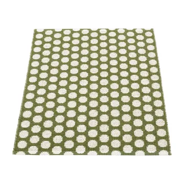 Noa badrumsmatta - Dark olive-vanilla, 70x90 cm - Pappelina