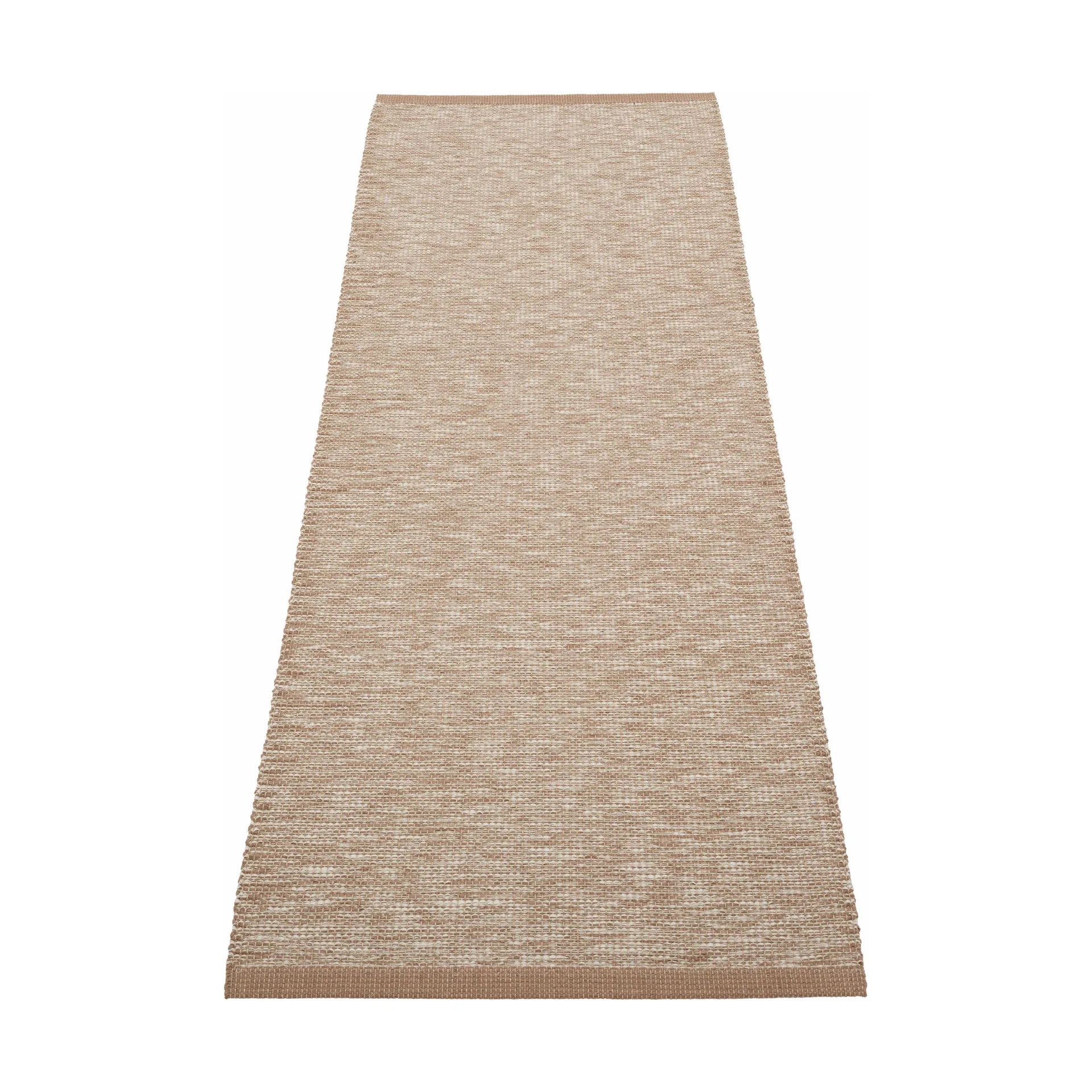 Sam matta, Brown-linen, 70x225 cm Pappelina