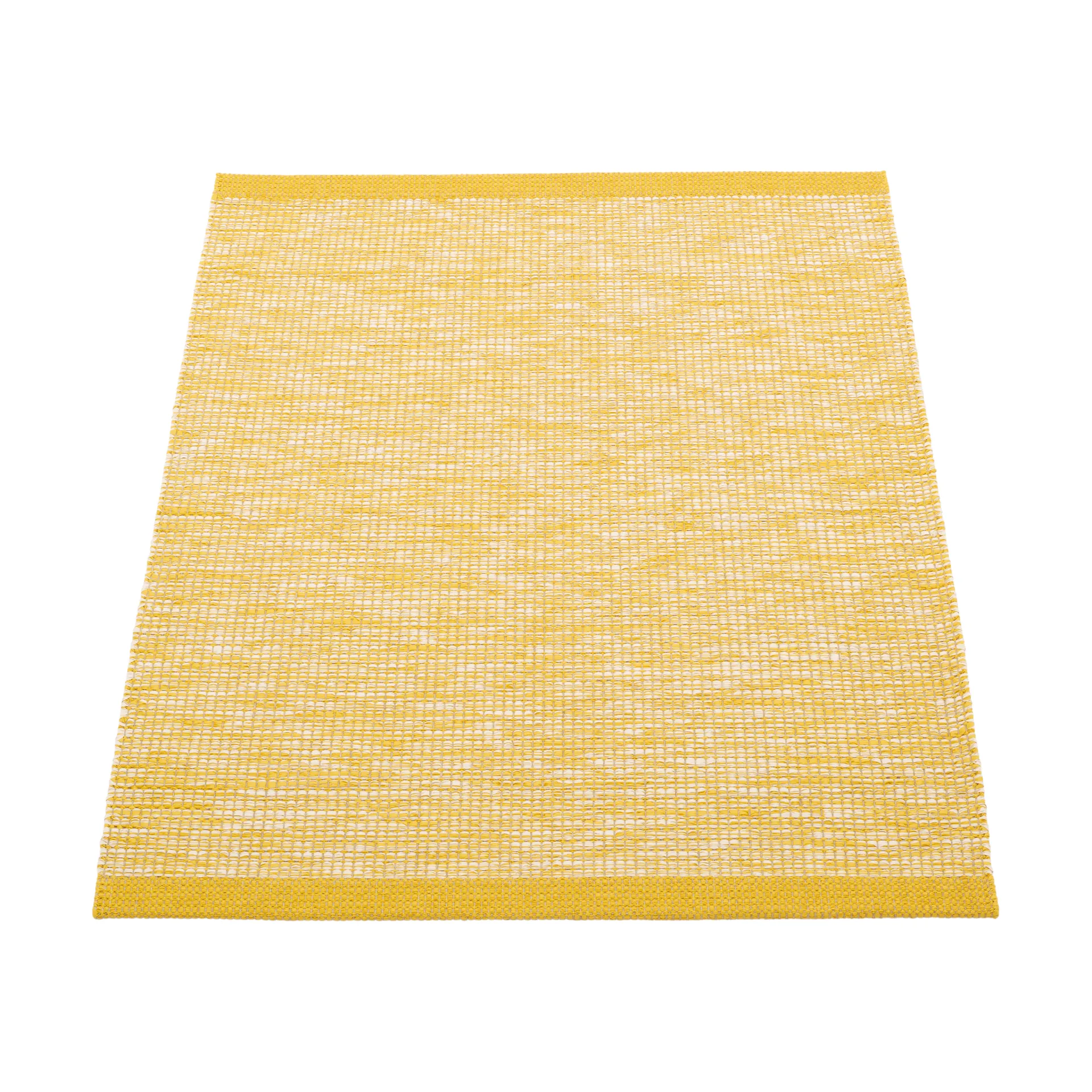Sam matta, Mustard-cream, 70x90 cm Pappelina